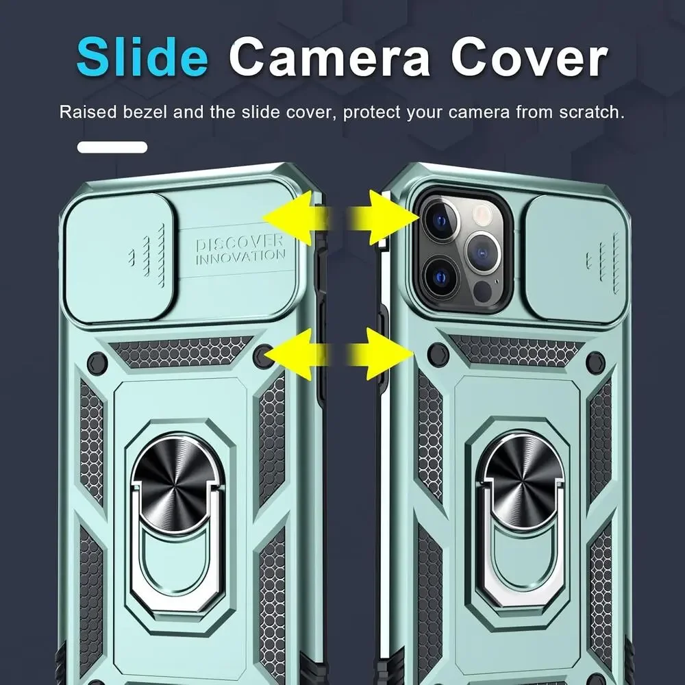Janmitta Case For IPhone 11 Pro Max Phone Cover Built In Slide Camera Lens Cover